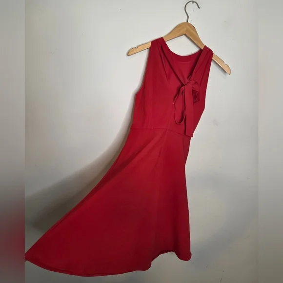 Babaton Aritzia Petros Red Dress Size 0 - Picture 8 of 12